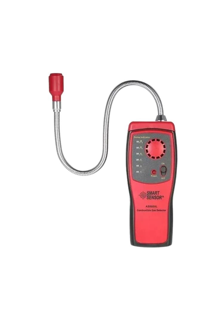 Detector Fuga Gas Combustible Inteligente Alarma Luz-0
