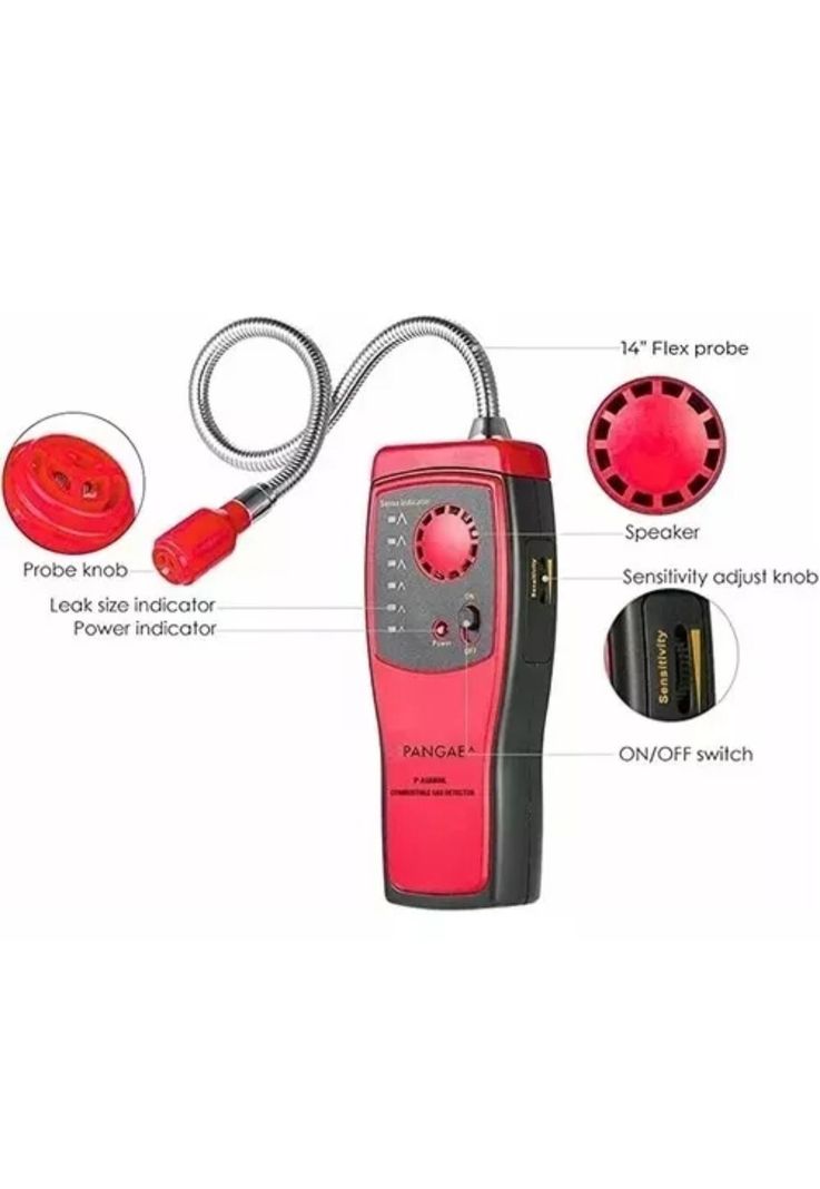 Detector Fuga Gas Combustible Inteligente Alarma Luz-3