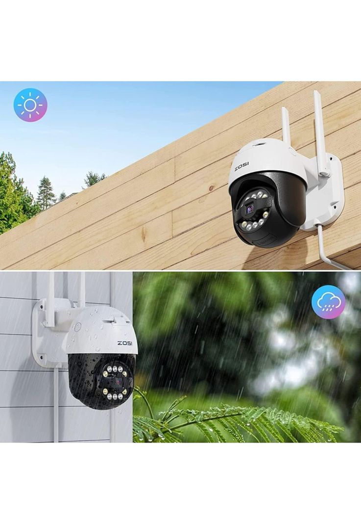 Cámara Seguridad IP Panel Solar Inalámbrica 1080P 2MP WIFI-4