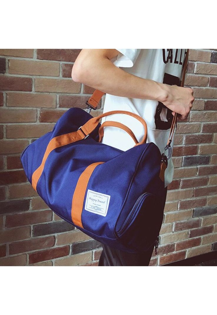 Bolso Viaje Deporte Gimnasia 35 LT Azul-5