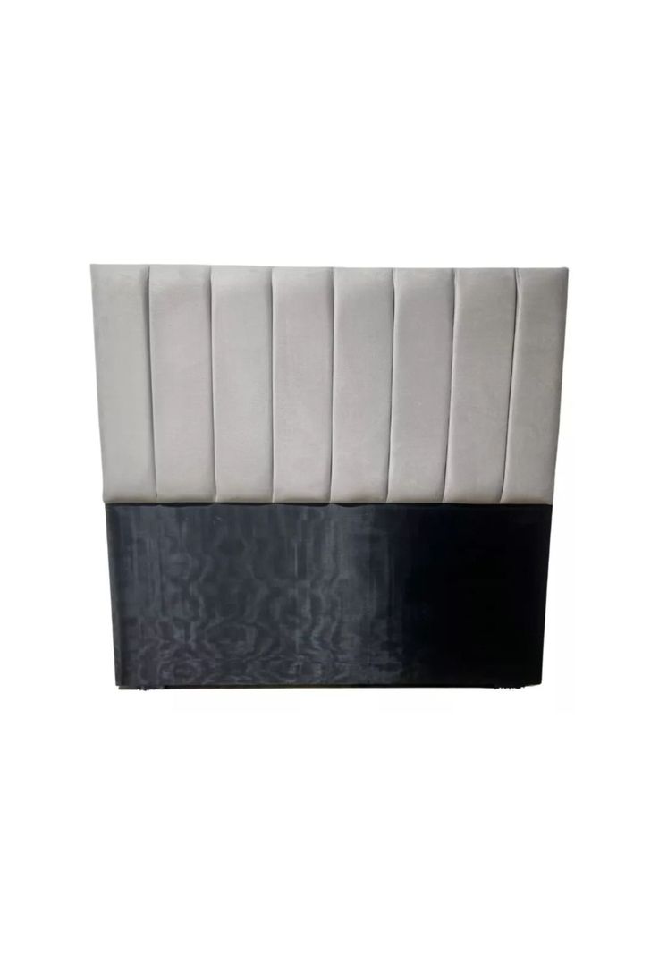Respaldo 2 Plazas Piso Capitone Premium 150x140 CM Gris Claro Felpa Lineal-0
