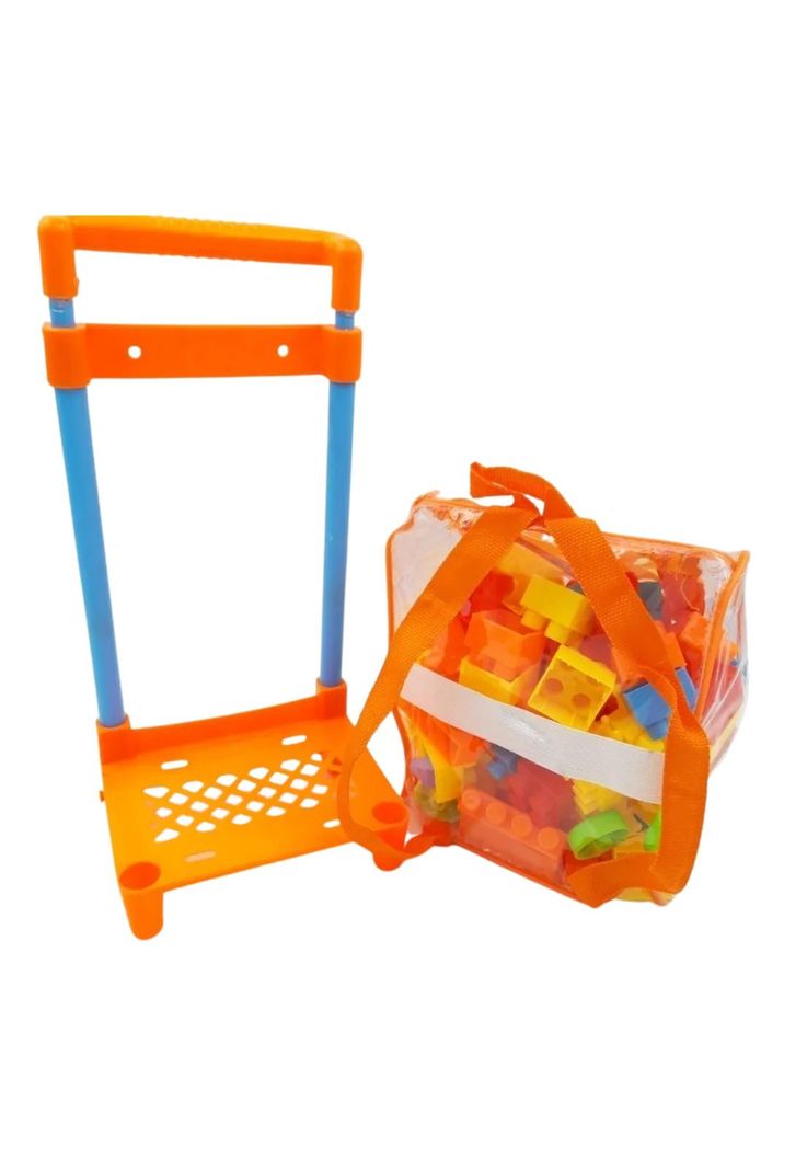 Maleta Infantil Niños Juegos Lego 85 piezas-4