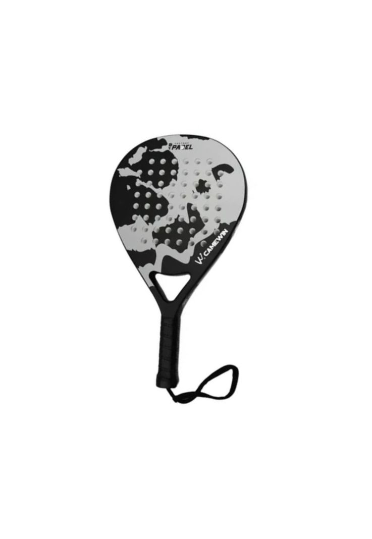 Pala Pádel Carbono Híbrido 38MM + Bolso Deporte Gris-0