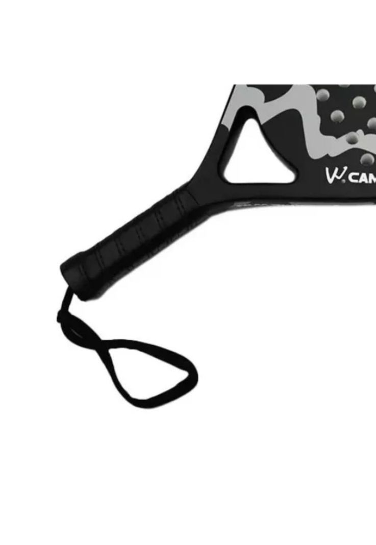 Pala Pádel Carbono Híbrido 38MM + Bolso Deporte Gris-3