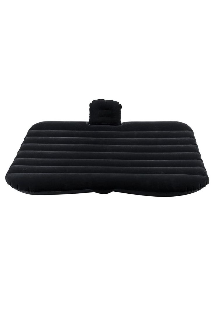 Colchón Inflable Auto Almohada Compresor Negro-1