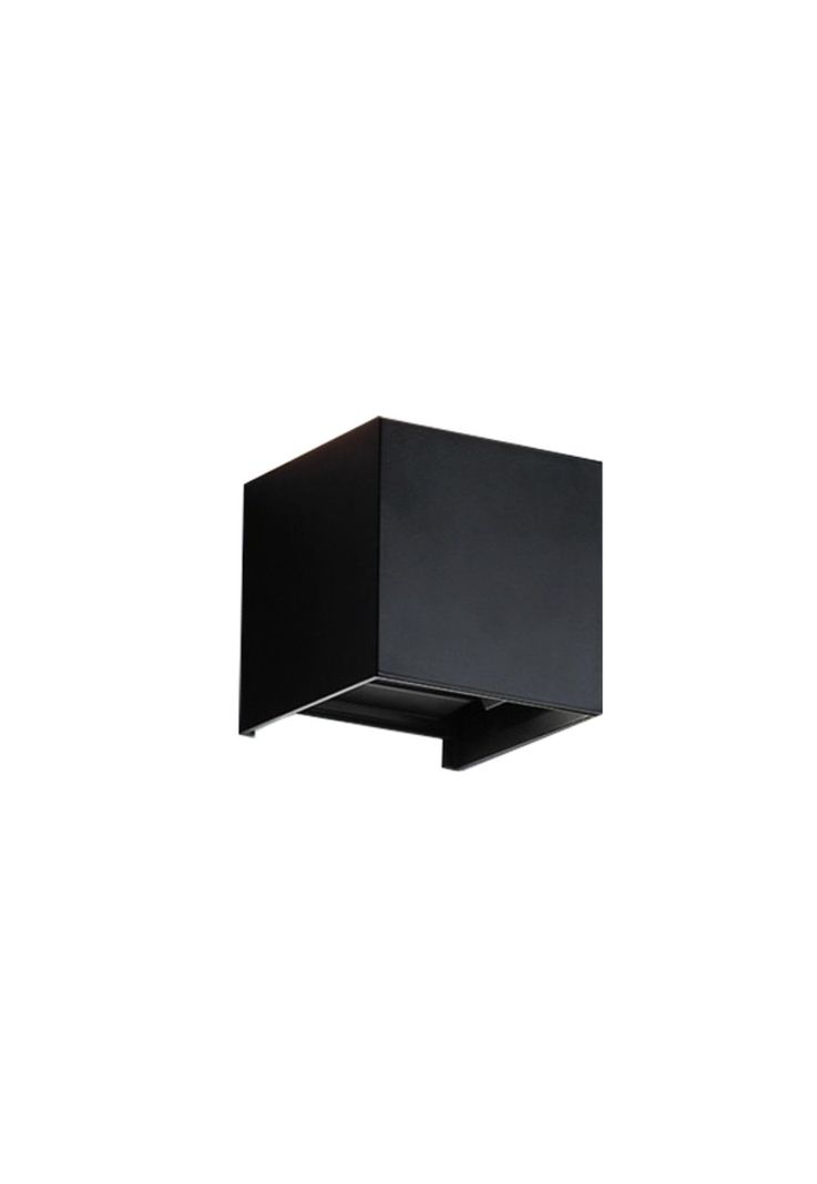 Aplique Foco Luz Cálida Pared LED Exterior 10x10 CM-0