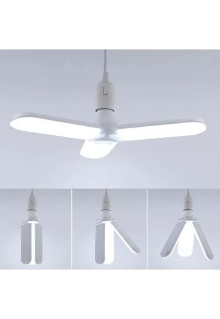 Pack 3 Ampolleta LED 45 Watt Angulo Ajustable 3 Aspas Luz Fría Blanco-6