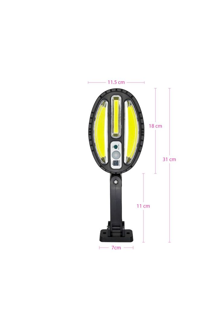Foco Lámpara LED Mini Reflector Panel Solar 96 COB 100 Watt-3