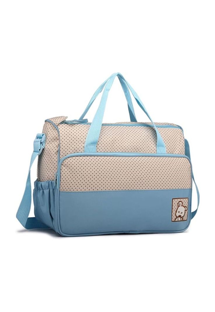 Bolso Maternal Cuidado Infantil Bebés PPM Azul-1
