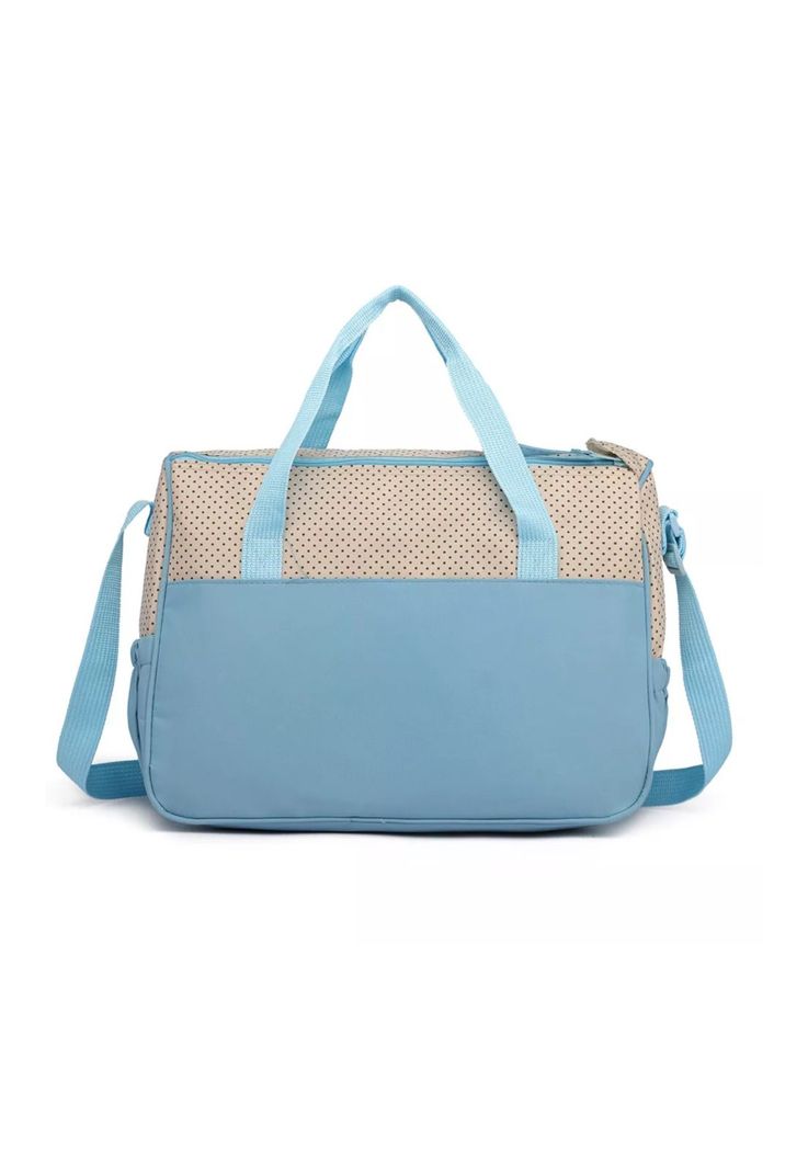Bolso Maternal Cuidado Infantil Bebés PPM Azul-3
