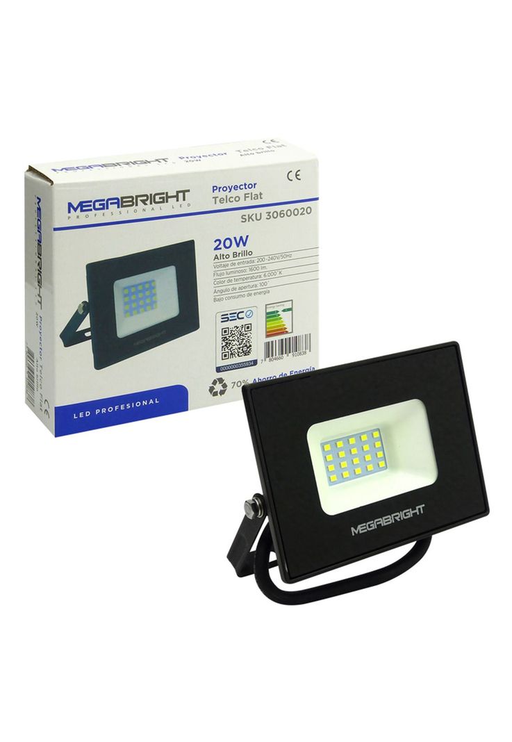 Foco Halógeno LED 20 Watt Luz Fría 1600 Lúmenes-2