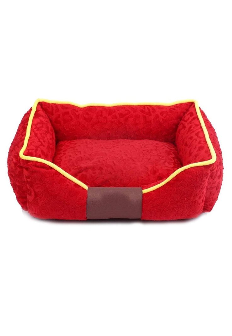 Cama Mascota Ultrasuave Gato Perro 56x46 CM Colchón Red-0