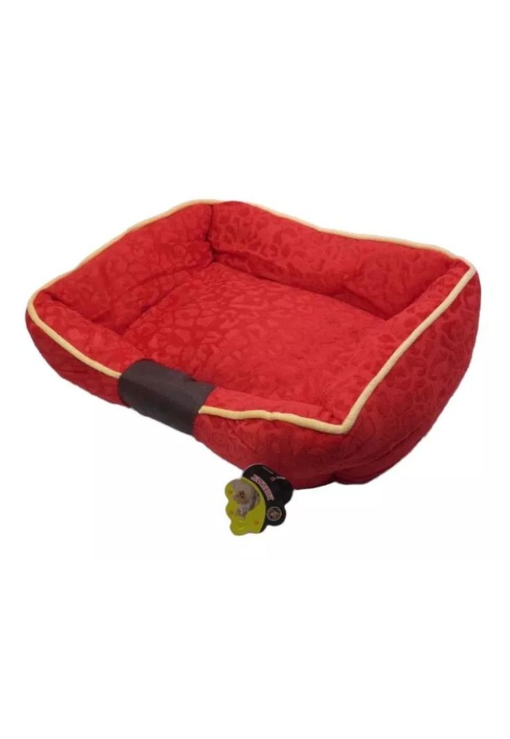 Cama Mascota Ultrasuave Gato Perro 56x46 CM Colchón Red-2