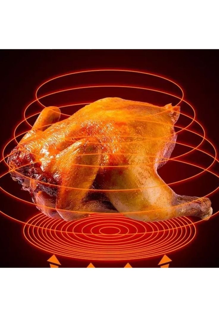 Freidora Aire 6.5 LT Air Fryer 1500 Watt Blanco-6