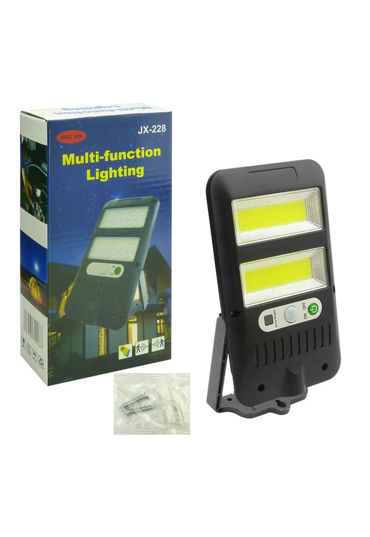 Foco Solar 2 COB LED Sensor Movimiento-3