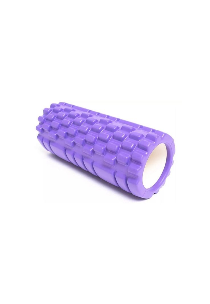 Rodillo Yoga Pilates Ejercicios Elongación Violeta-0