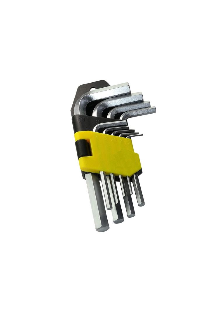 Llave Allen Hexagonal Corta 9 Piezas-1