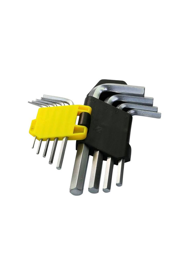 Llave Allen Hexagonal Corta 9 Piezas-3