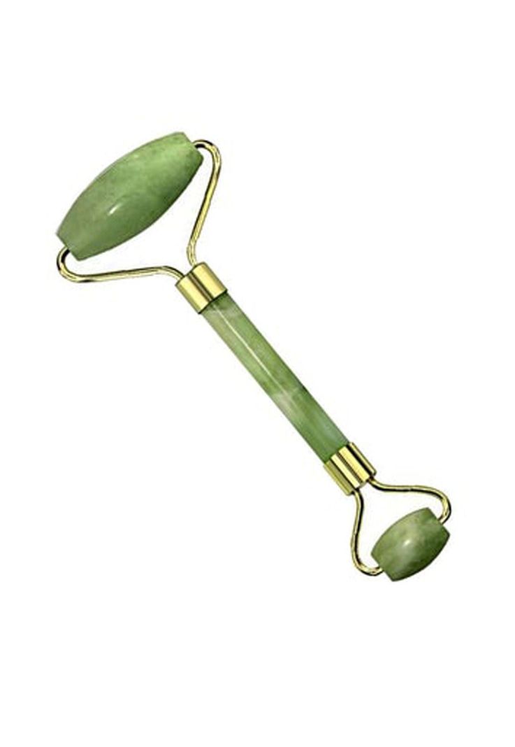 Rodillo Masajeador Facial Piedra Jade 100% Natural-2
