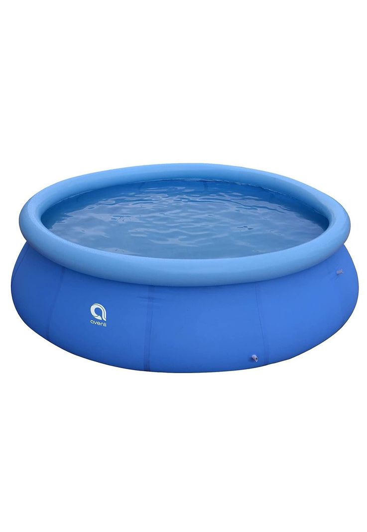 Piscina Inflable Familiar Redonda Azul 360x76 CM-0