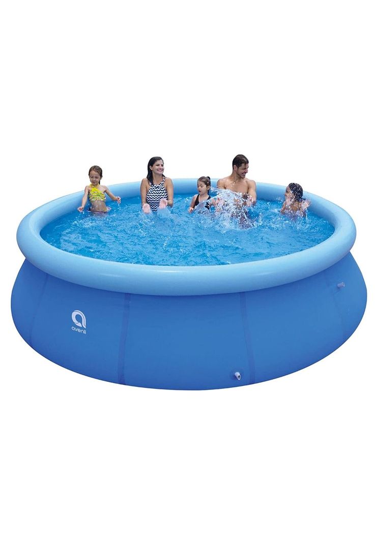 Piscina Inflable Familiar Redonda Azul 360x76 CM-1