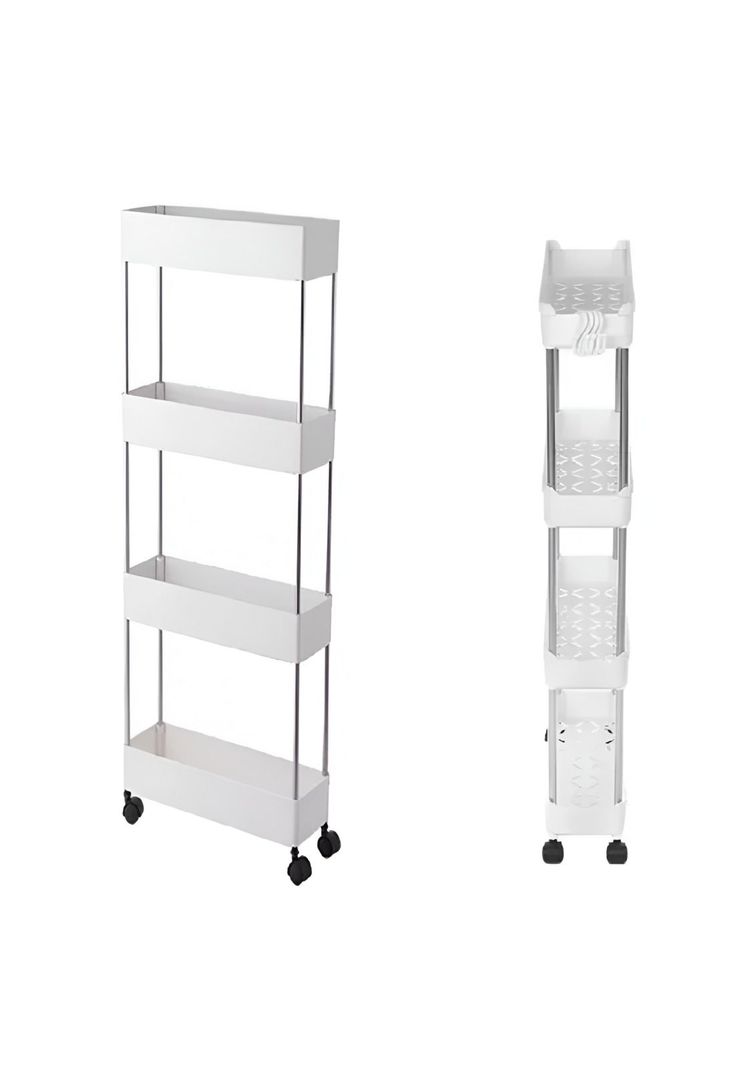 Estante Organizador Ruedas 4 Niveles Cocina 94x40x13 CM-1