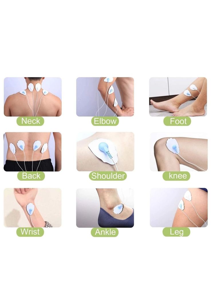 Estimulador Muscular Masajeador Tens Ems 24 Modos-2
