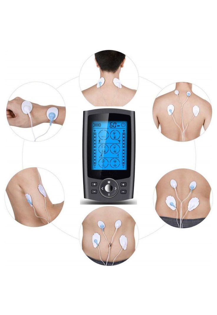 Estimulador Muscular Masajeador Tens Ems 24 Modos-7