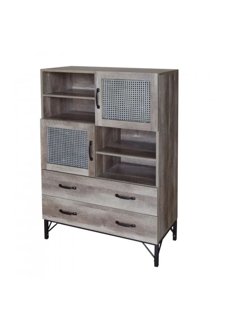 Mueble Hogar Living Furia Gris Deluxe-1