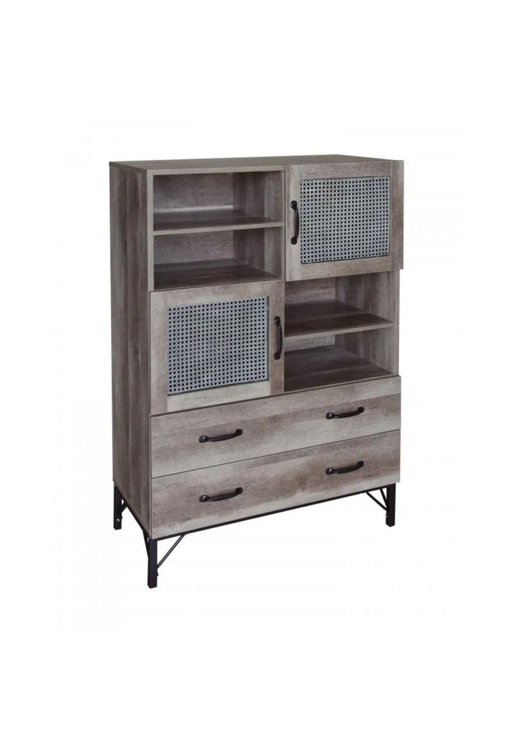 Mueble Hogar Living Furia Gris Deluxe-2