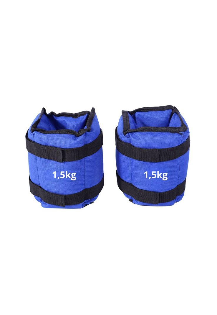 Pesas Deportivas Tobillos Muñeca 3 KG Azul-0