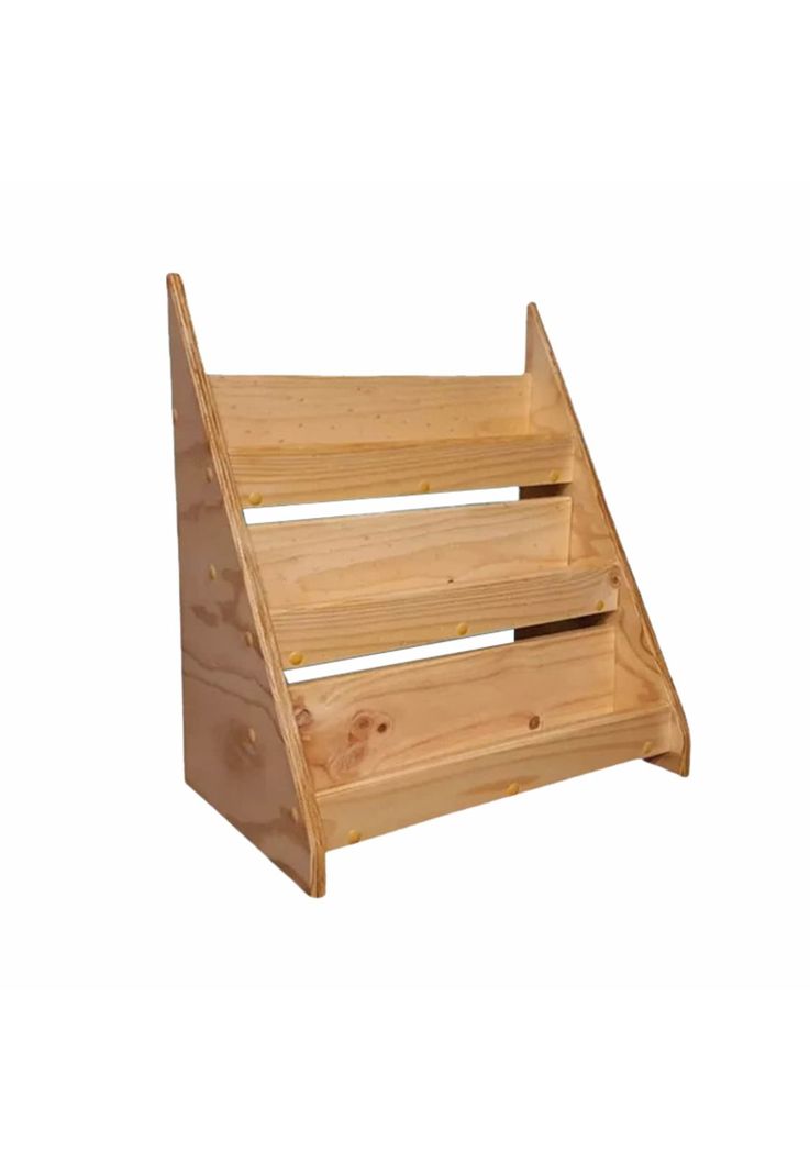 Librero 3 Niveles Niños Madera 54x3x5 CM-0