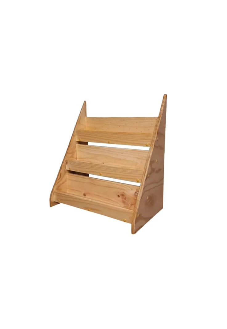 Librero 3 Niveles Niños Madera 54x3x5 CM-3