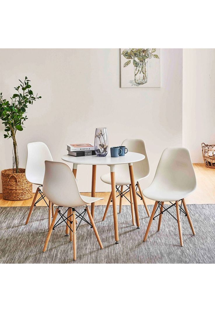 Silla Eames Hogar Comedor Blanco-4