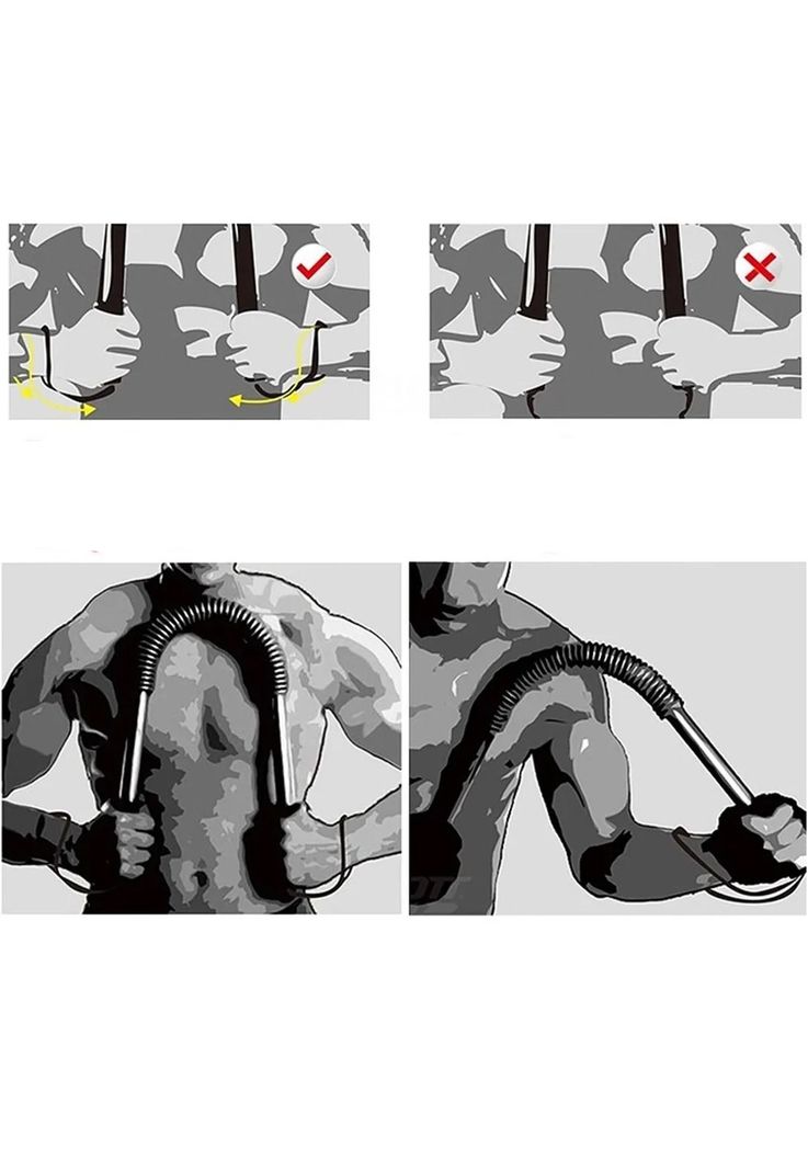 Barra Torsión Deportiva Ejercicios Brazo Fitness 40 KG-5