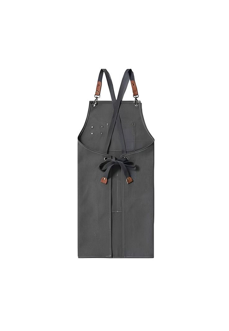 Pechera Delantal Multiuso 68x78 CM Color Gris-1