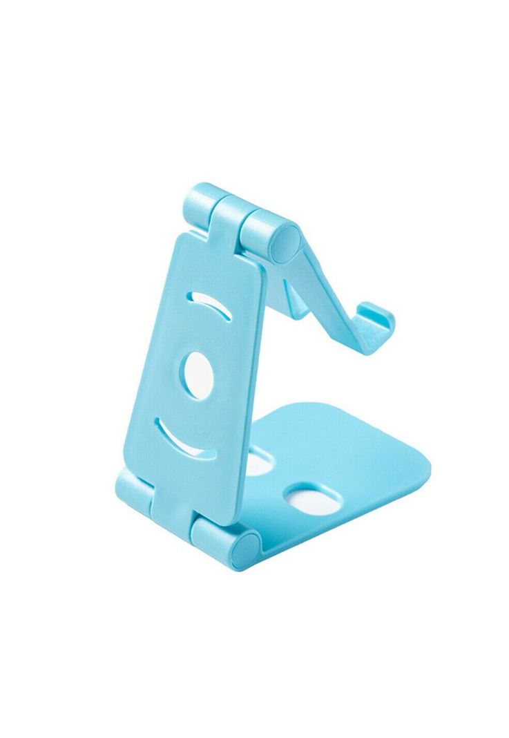 Soporte Celular Tablet Escritorio Mesa Celeste-1