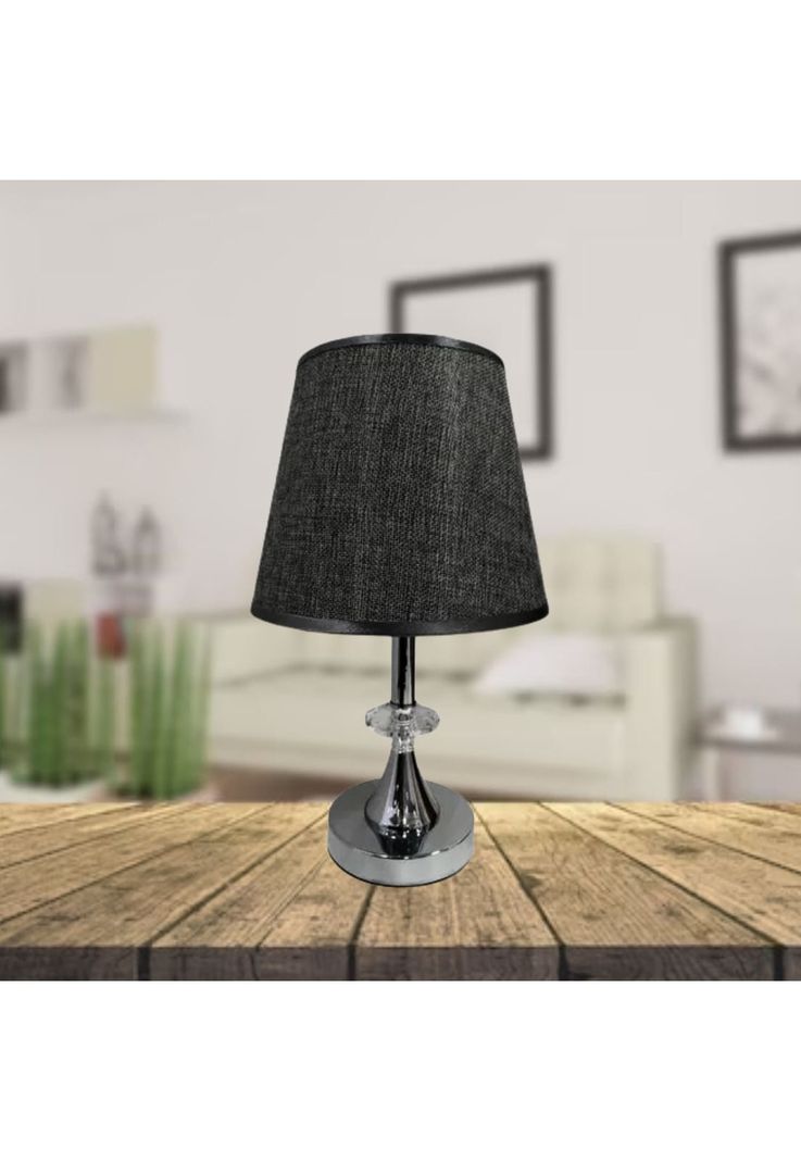 Lámpara Mesa Metal Negro 11X5x23 CM-4