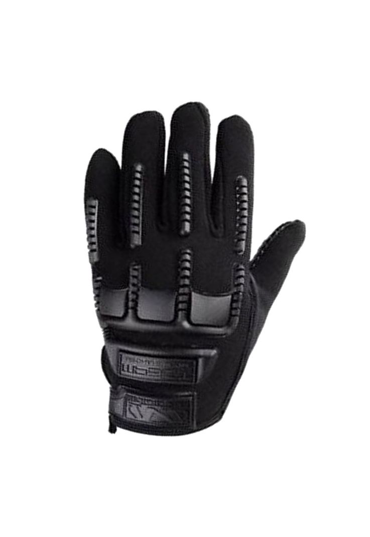 Guante Moto Bicicleta Táctico Negro 130 GR-0
