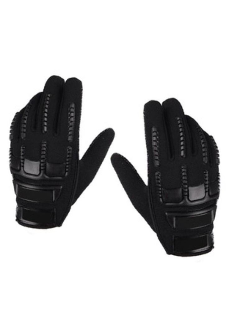 Guante Moto Bicicleta Táctico Negro 130 GR-2