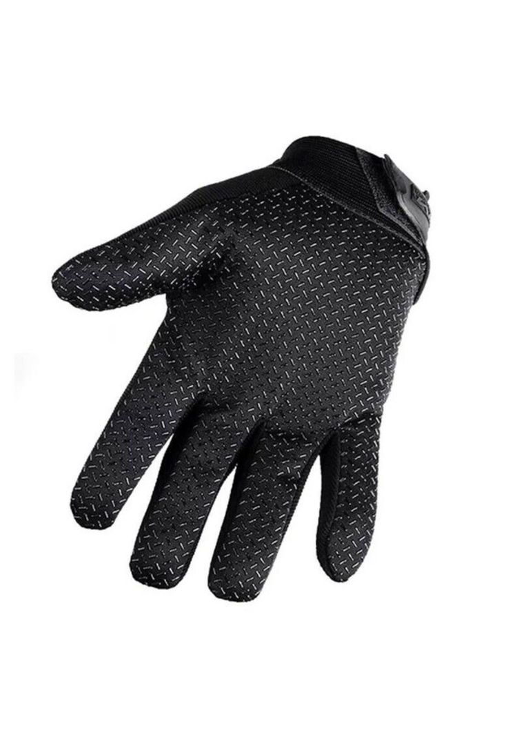 Guante Moto Bicicleta Táctico Negro 130 GR-3