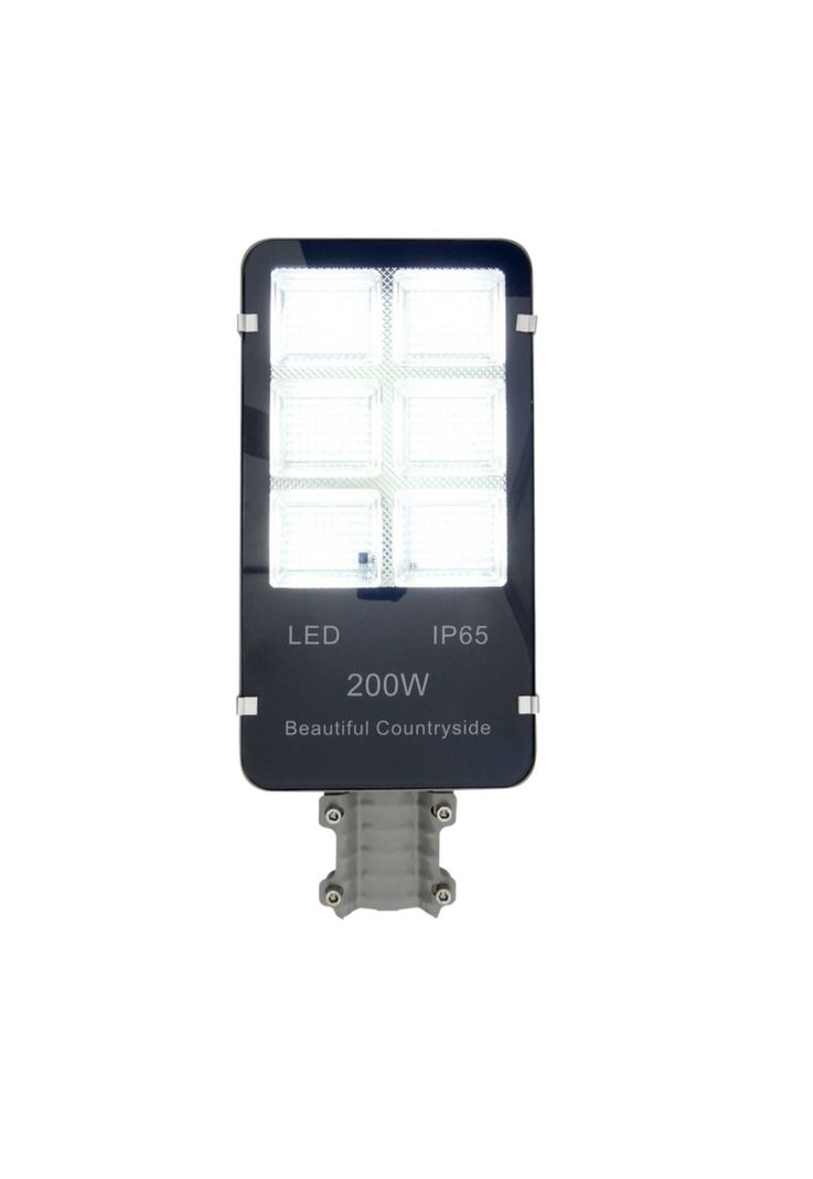 Foco Solar 200 LED 200 Watt Panel Solar Control Remoto-1