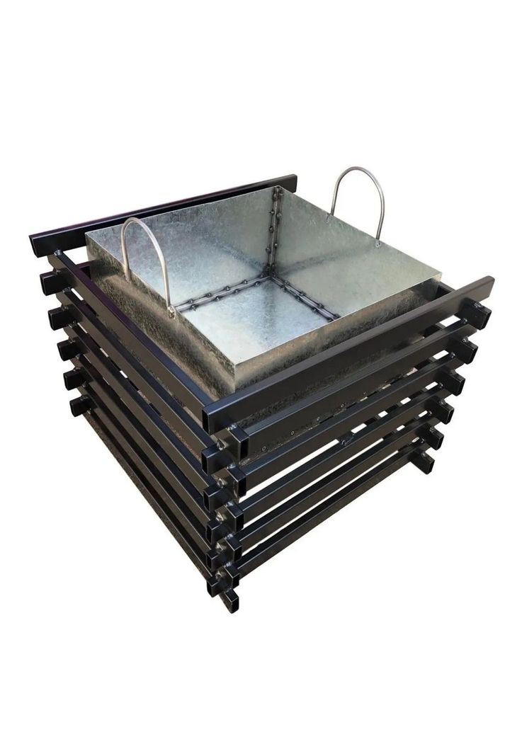Fogón Brasero Fierro Terraza 53x53x45 CM-2