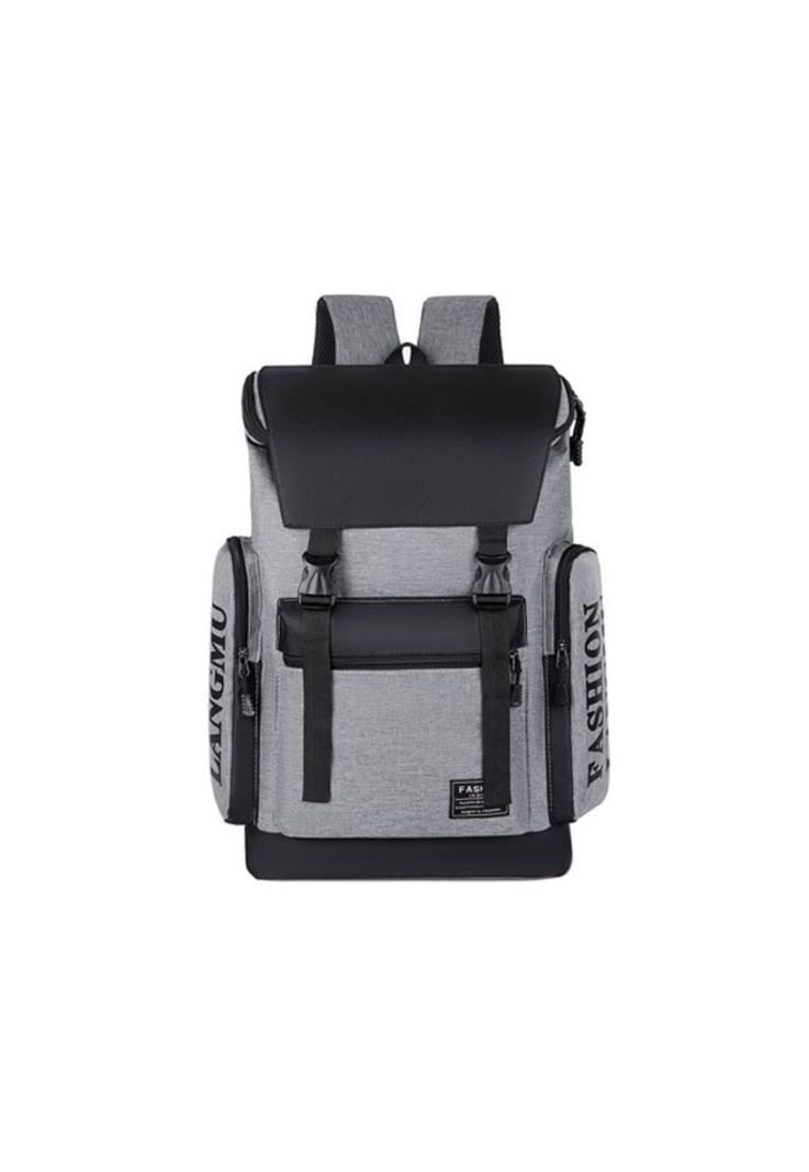 Mochila Maleta Seguridad Antirrobo Impermeable20-40 L Gris-0