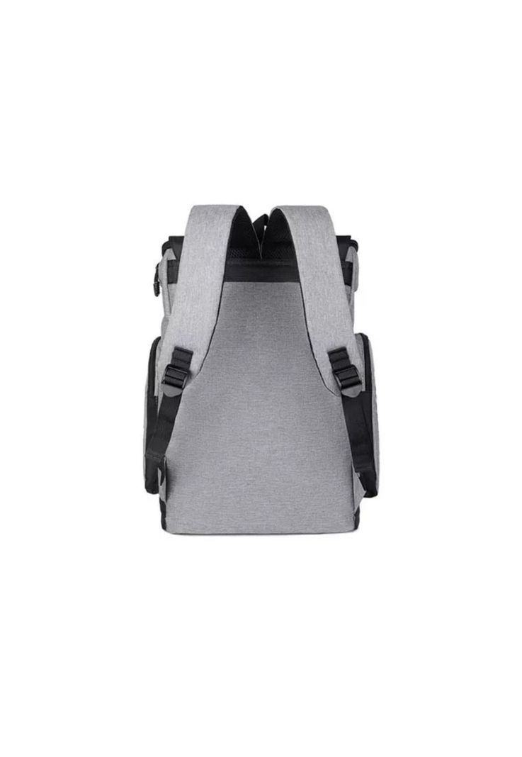 Mochila Maleta Seguridad Antirrobo Impermeable20-40 L Gris-2