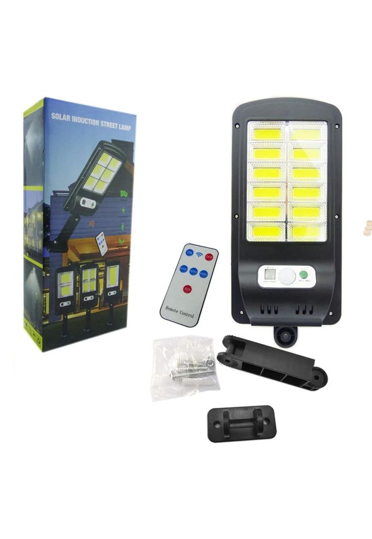 Foco Solar LED COB 12 Placas Luz-3