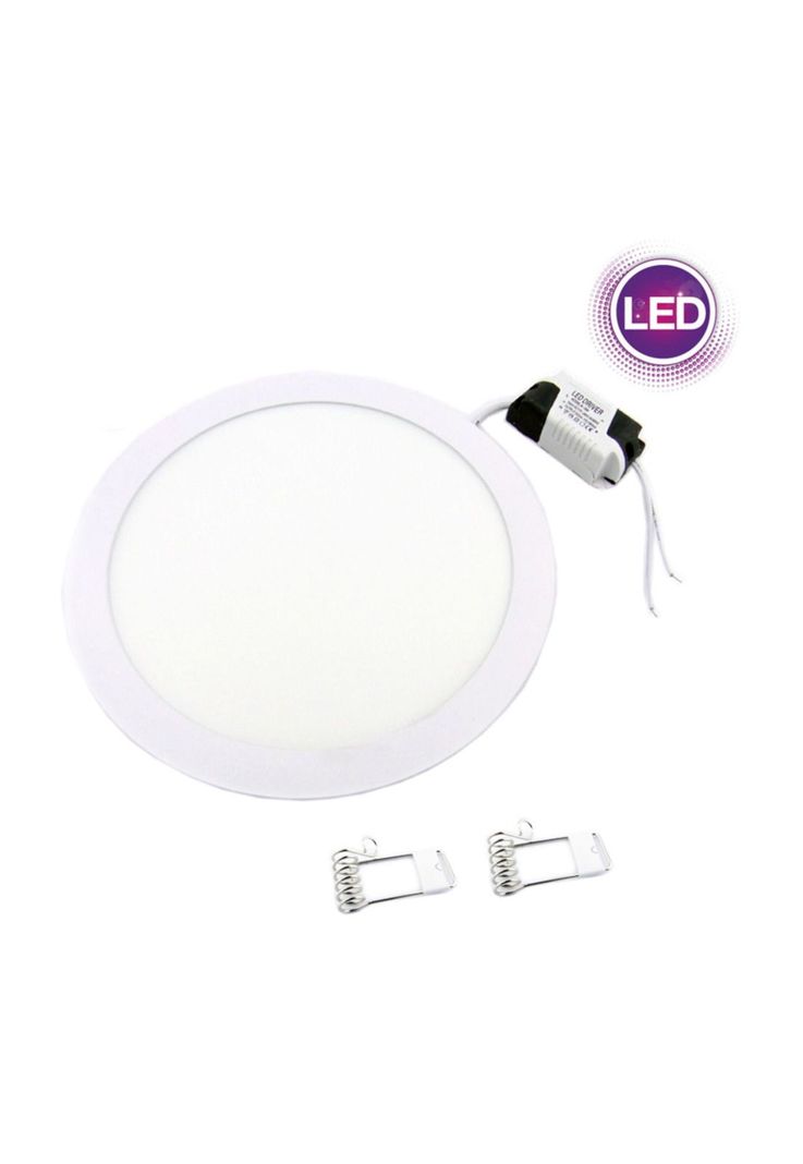 Foco LED Panel 18 Watt Luz Blanca 220 V-1