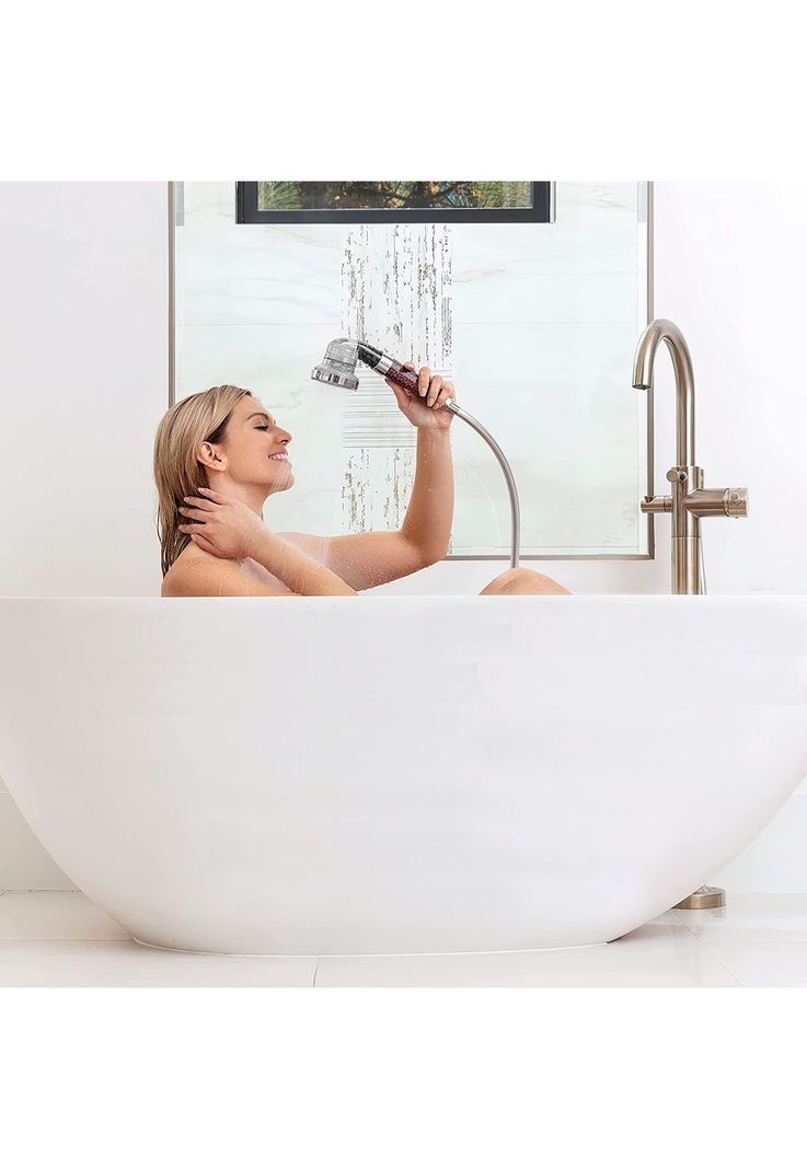 Ducha Teléfono Purificadora Con Piedras Light-3