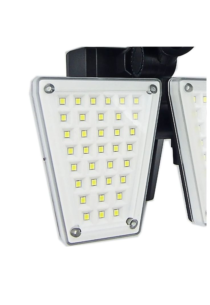Proyector Solar LED Doble Mini 60 Watt Articulado PVC Sensor-2