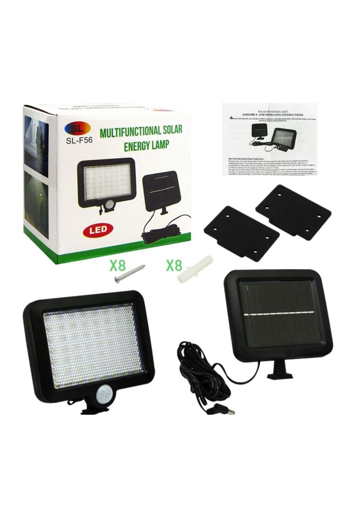 Foco Solar 10 Watt Luz Blanca Mini-4